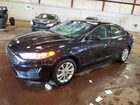2020 Ford Fusion Se Черный vin: 3FA6P0HD4LR221205