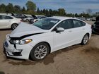 2020 Ford Fusion Se Белый vin: 3FA6P0HD9LR255298