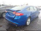 2017 Ford Fusion Hybrid Se Синий vin: 3FA6P0LU1HR400686