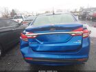 2017 Ford Fusion Hybrid Se Синий vin: 3FA6P0LU1HR400686