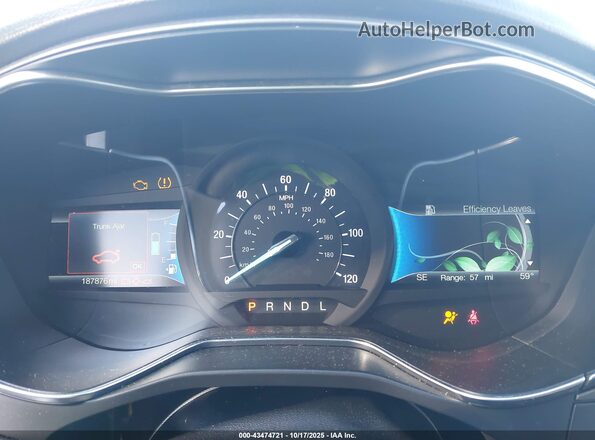 3FA6P0LU1JR132437 2018 FORD FUSION HYBRID Silver Вид задніх сидінь