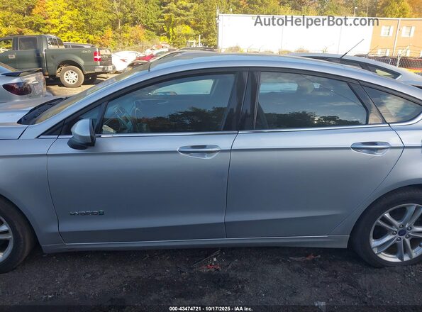 3FA6P0LU1JR132437 2018 FORD FUSION HYBRID Silver 