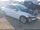 2018 Ford Fusion Hybrid Se White vin: 3FA6P0LU1JR195229
