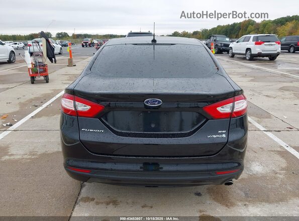 3FA6P0LU2GR352078 2016 FORD FUSION HYBRID Черный 