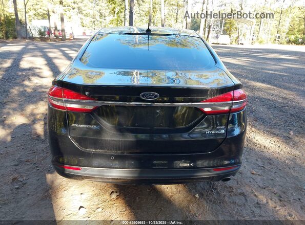 3FA6P0LU3HR319477 2017 FORD FUSION HYBRID Черный 