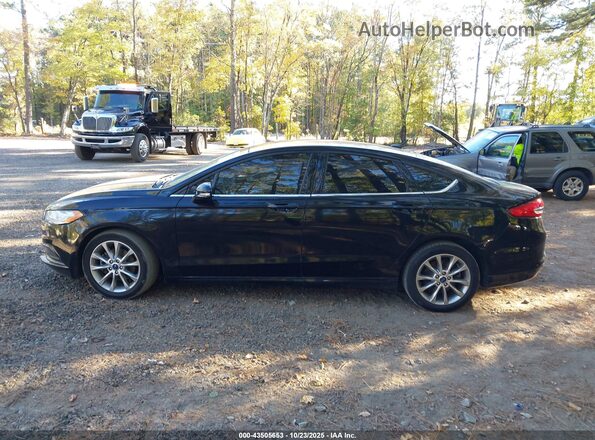 3FA6P0LU3HR319477 2017 FORD FUSION HYBRID Черный Панорамный вид салона 360°
