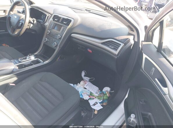 3FA6P0LU4JR103109 2018 FORD FUSION HYBRID White Вид салону спереду