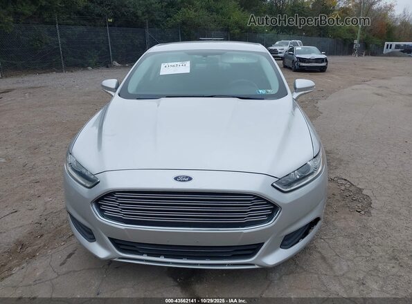 3FA6P0LU7GR406135 2016 FORD FUSION HYBRID Серебряный Вид задней части салона