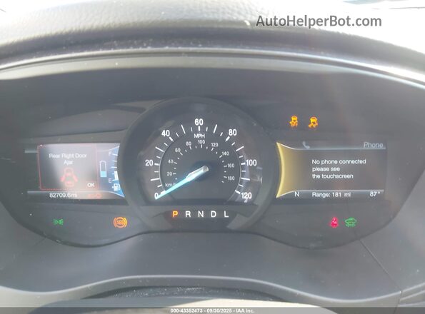 3FA6P0LU9JR158378 2018 FORD FUSION HYBRID Серый Вид задних сидений