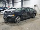 2020 Ford Fusion Se Black vin: 3FA6P0T98LR173372