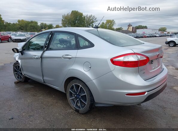 3FADP4BJ0JM146719 2018 FORD FIESTA Серебряный Задняя левая четверть