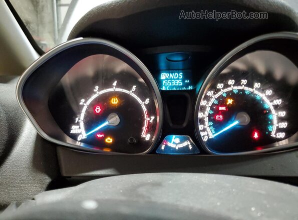3FADP4BJ2HM150538 2017 FORD FIESTA Gray Widok zestawu wskaźników