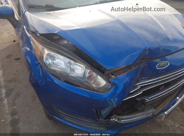 3FADP4BJ2JM100759 2018 FORD FIESTA Синий Вид щитка приборов