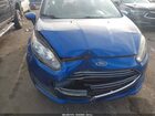 2018 Ford Fiesta Se Синий vin: 3FADP4BJ2JM100759
