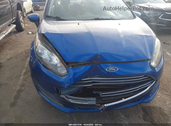 3FADP4BJ2JM100759 2018 FORD FIESTA Синий Вид спереди