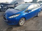 2018 Ford Fiesta Se Синий vin: 3FADP4BJ2JM100759