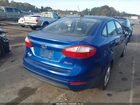 2018 Ford Fiesta Se Синий vin: 3FADP4BJ2JM100759
