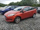 2018 Ford Fiesta Se Red vin: 3FADP4BJ2JM129825