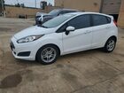 2018 Ford Fiesta Se White vin: 3FADP4EJ1JM105852