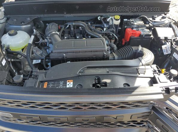 3FMCR9BN2SRE51784 2025 FORD BRONCO Серый Вид подкапотного пространства