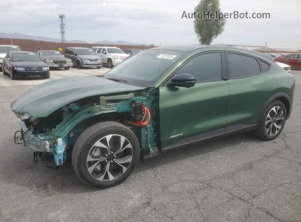 3FMTK1R45SMA07718 2025 FORD MUSTANG Зеленый Передняя левая четверть