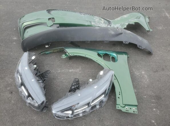 3FMTK1R45SMA07718 2025 FORD MUSTANG Зеленый Вид подкапотного пространства