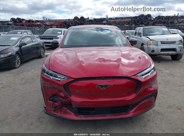 3FMTK1R46PMA64226 2023 FORD MUSTANG MACH-E Red Вид щитка приладів