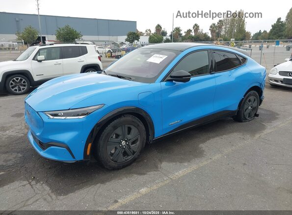 3FMTK2R71NMA40722 2022 FORD MUSTANG MACH-E Blue Передня ліва чверть