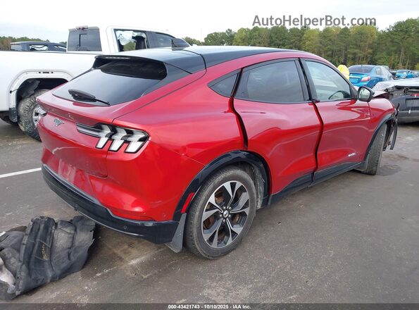 3FMTK3R78MMA02716 2021 FORD MUSTANG MACH-E PREMI Красный Задняя правая четверть