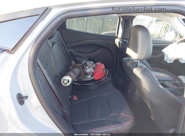 3FMTK3R78SMA43084 2025 FORD MUSTANG MACH-E PREMI Gray Vista de la etiqueta del VIN