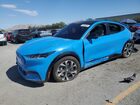 2022 Ford Mustang Mach-e Premium Blue vin: 3FMTK3RMXNMA16155