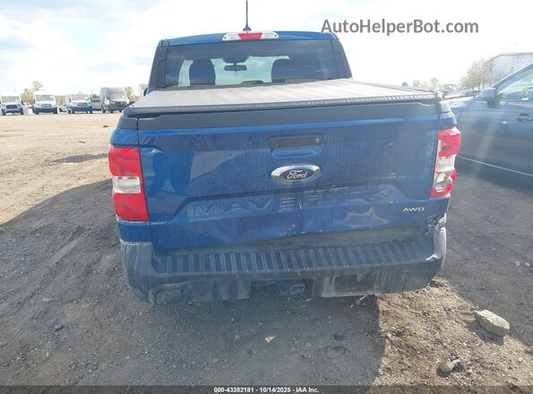 3FTTW8F92PRA32183 2023 FORD MAVERICK Blue Вид спереду