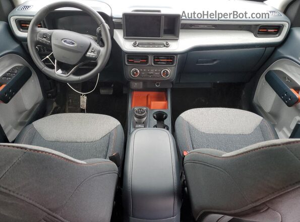 3FTTW8J97RRA86251 2024 FORD MAVERICK White Widok deski rozdzielczej