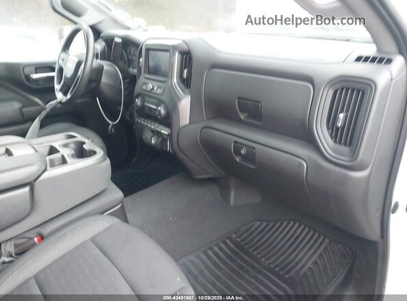 3GCPDBEK8NG505229 2022 CHEVROLET SILVERADO Белый Вид салона спереди