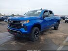 2022 Chevrolet Silverado 1500 4wd  Short Bed Lt Trail Boss Blue vin: 3GCUDFED8NG684805
