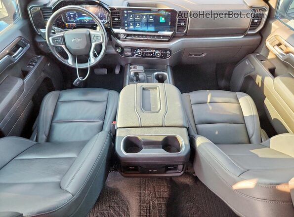 3GCUDFET4NG551059 2022 CHEVROLET SILVERADO Black Vista del salpicadero
