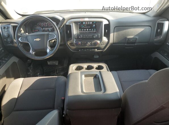 3GCUKREC1JG577006 2018 CHEVROLET SILVERADO Угольный Вид панели приборов