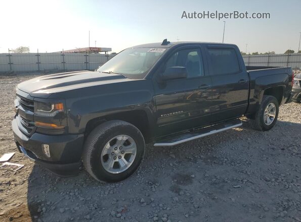3GCUKREC1JG577006 2018 CHEVROLET SILVERADO Угольный Передняя левая четверть