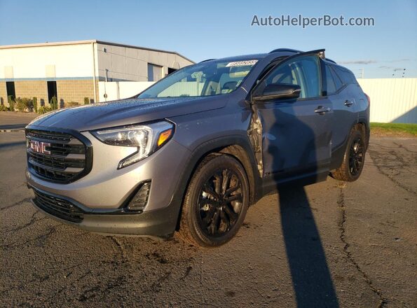 3GKALMEV7LL225874 2020 GMC TERRAIN Серый Передняя левая четверть