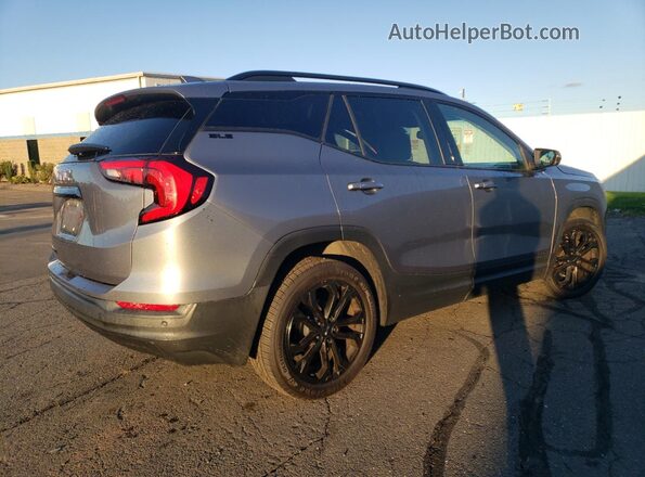 3GKALMEV7LL225874 2020 GMC TERRAIN Серый Задняя правая четверть
