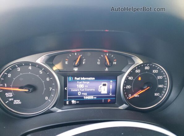 3GKALMEV7LL225874 2020 GMC TERRAIN Серый Вид щитка приборов