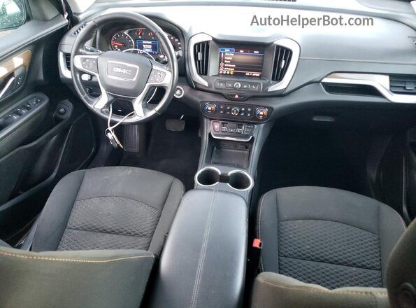 3GKALMEV7LL225874 2020 GMC TERRAIN Серый Вид панели приборов
