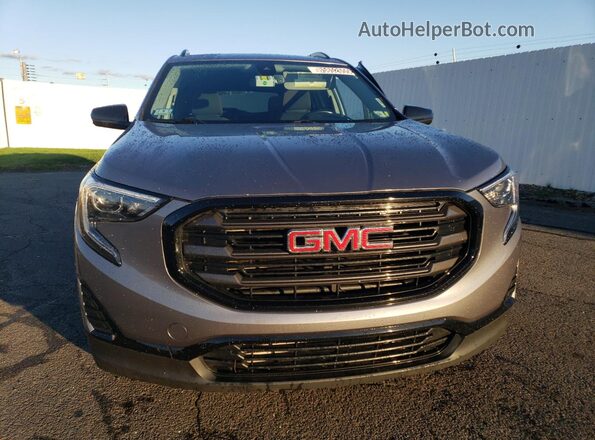 3GKALMEV7LL225874 2020 GMC TERRAIN Серый Вид спереди