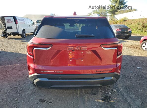 3GKALUEG6SL302279 2025 GMC TERRAIN Red Widok z tyłu
