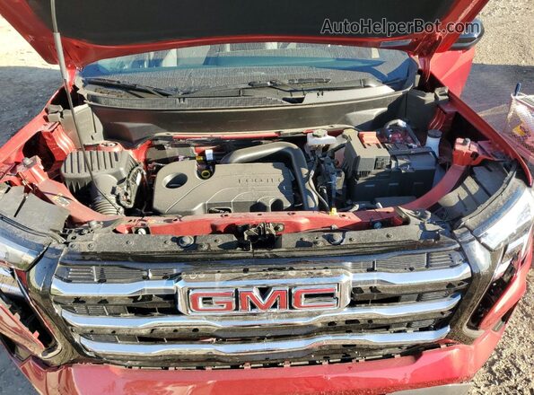 3GKALUEG6SL302279 2025 GMC TERRAIN Red Widok komory silnika
