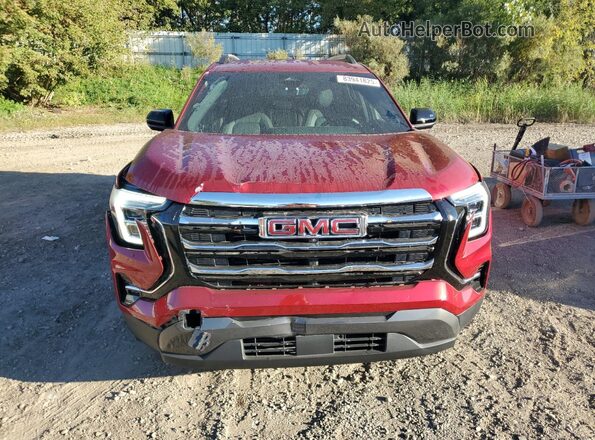 3GKALUEG6SL302279 2025 GMC TERRAIN Red Widok z przodu