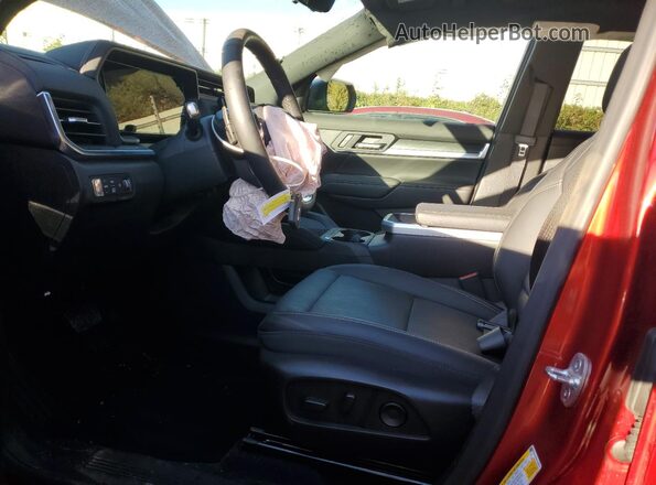 3GKALUEG6SL302279 2025 GMC TERRAIN Red Widok wnętrza z przodu