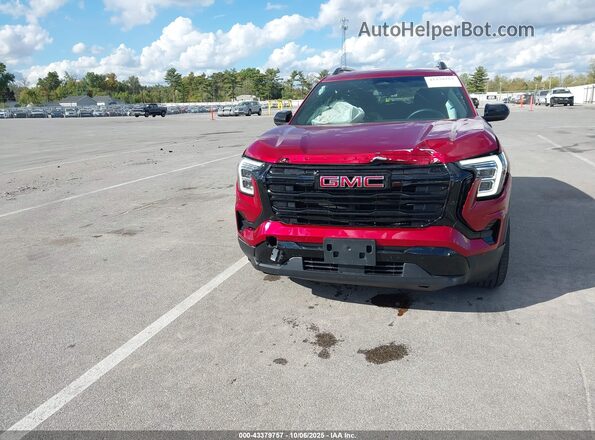 3GKALUEGXSL298835 2025 GMC TERRAIN Бордовый Вид панели приборов