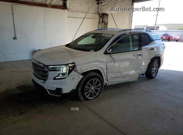 3GKALVEG0PL195498 2023 GMC TERRAIN Белый Передняя левая четверть