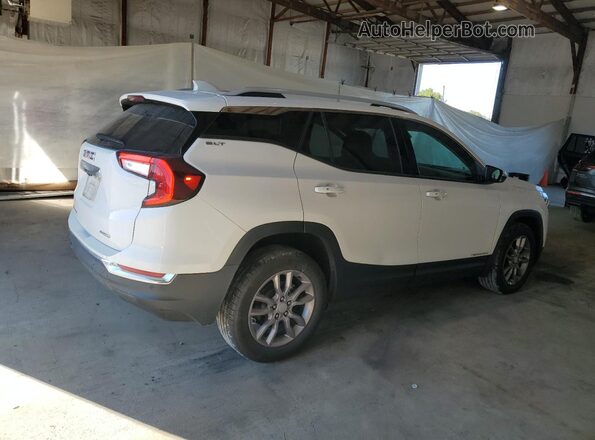 3GKALVEG0PL195498 2023 GMC TERRAIN Белый Задняя правая четверть